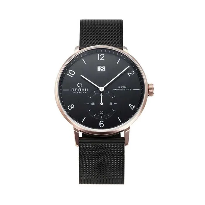 Obaku Denmark V190GDVBMB Erkek Kol Saati - 1